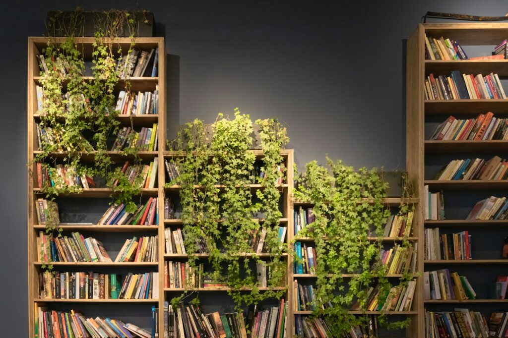 Minimalist Wooden Bookshelf